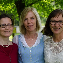 Mag. Claudia Gönitzer, Mag. Eva Ludescher und Geschäftsführerin Gudrun Kattnig